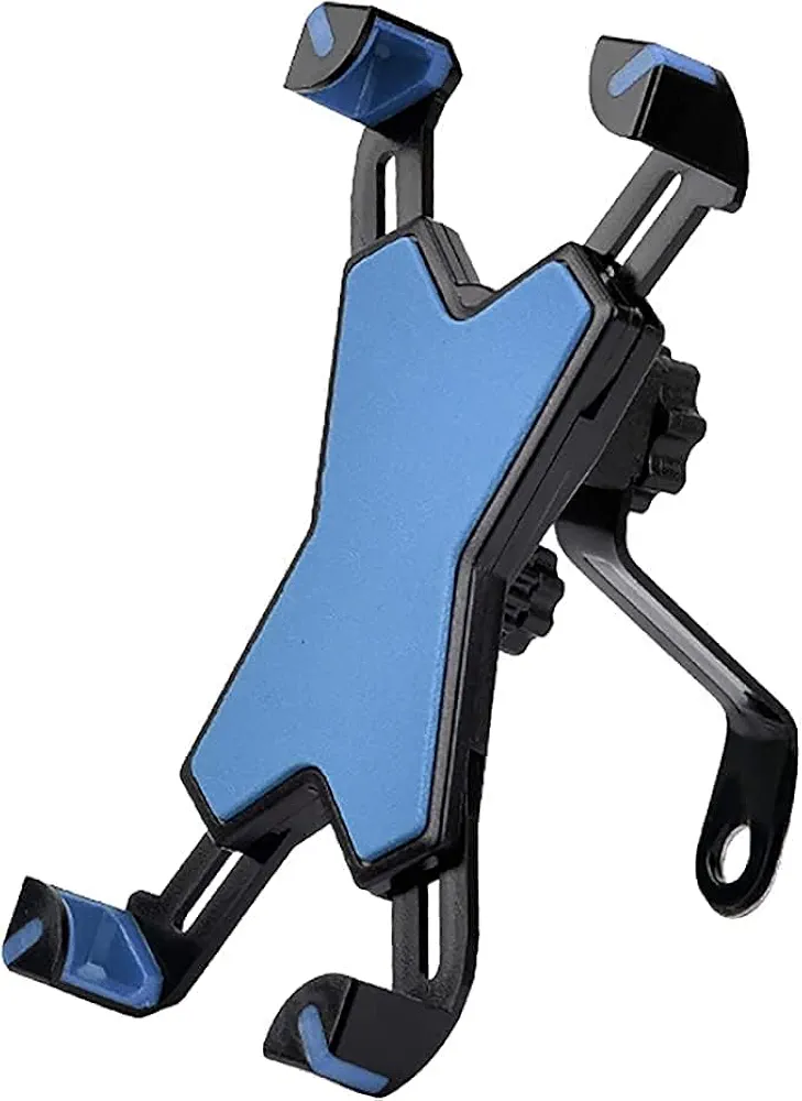 Picture of Motorcycle Cellphone Holder Bicycle Cell Phone Seat Holder Mount Bicycle Holder Universal Bicycle Bicycle Seat Mobile Phone Seat Blue 