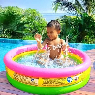 Picture of Baby Bath Tub FREE pumper (34 X 10 inch) Multicolor 