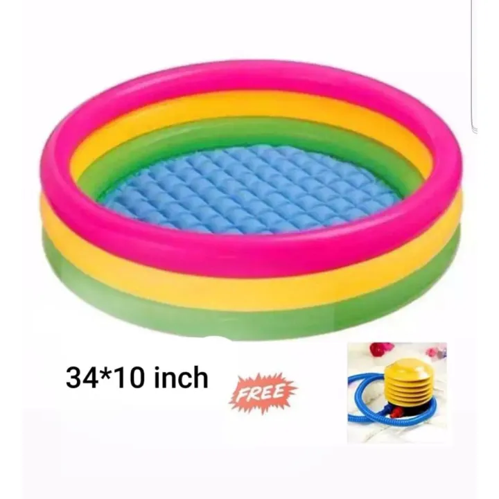 Picture of Baby Bath Tub FREE pumper (34 X 10 inch) Multicolor 