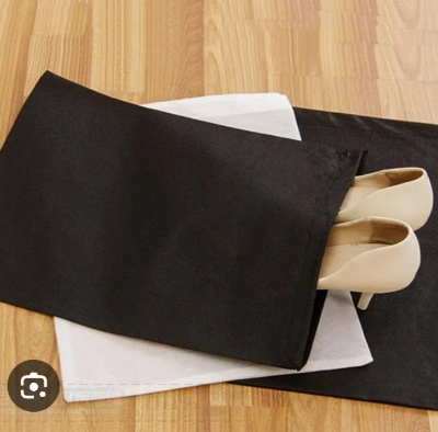 Picture of 3 Pack Shoe Bags Travel Bags for Men Women Black 