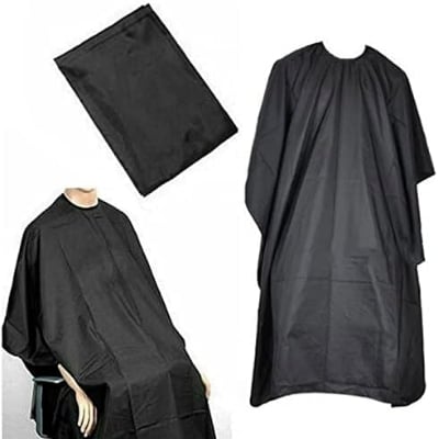 Picture of Hair Cutting Cape, Hairdressing Cape, Hairdresser, Hair Dye, Perming Black  