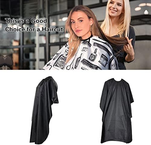 Picture of Hair Cutting Cape, Hairdressing Cape, Hairdresser, Hair Dye, Perming Black  