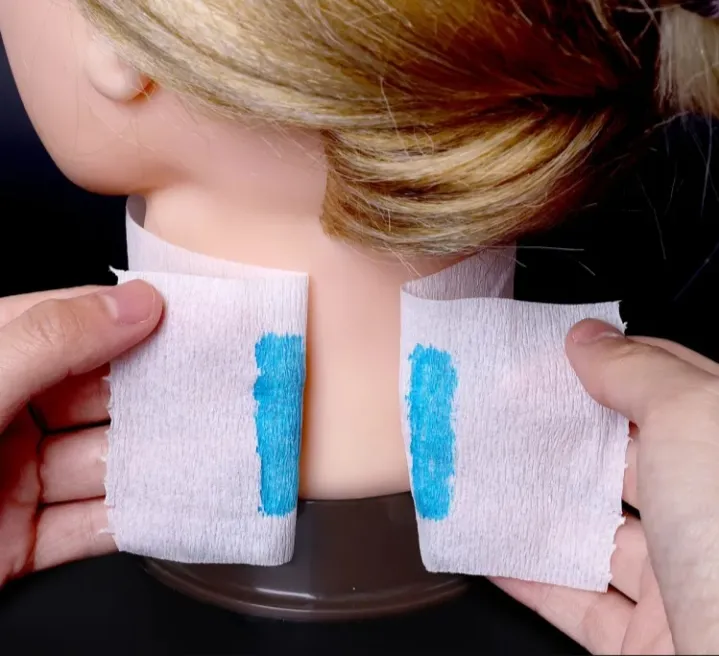 Picture of Collar Stretchy Neck Covering Paper Towel for Hairdressers and Barbers ( 2pcs)  