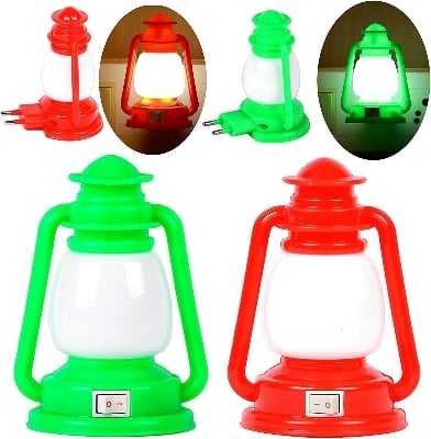 Picture of Night light Energy saving Ideal desk lamp, decoration light, night light, bedside lamp, gift Safe and long lifespan,The eco-friendly lamp is child safe and uses LED-technology Multicolor 