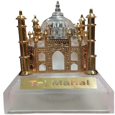 Picture of Taj Mahal Light Showpiece color changing acrylic Taj mahal birthday Home Decor Gift Corporate Office Gift Car Dashboard Showpiece Collectable  