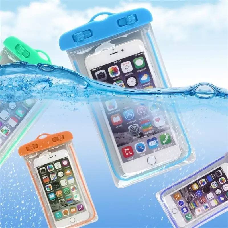 Picture of Mobile Phone Waterproof Bag for Swimming Water Sports Boating and Beach Trips Protects Phone from Water and Sand Perfect for Outdoor  Multicolor 