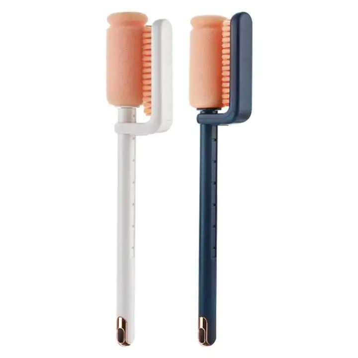 Picture of Creation Plastic Bottle Cup glass mug Cleaning Brush for Cleaning, 360 Degree Rotating Telescopic Cup Brush, Adjust Height for Cleaning Baby Water Bottles Multicolor 