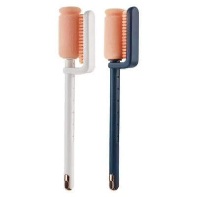 Picture of Creation Plastic Bottle Cup glass mug Cleaning Brush for Cleaning, 360 Degree Rotating Telescopic Cup Brush, Adjust Height for Cleaning Baby Water Bottles Multicolor 