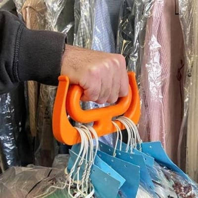 Picture of Grocery Bag Holder Handle Shopping Bag Handle Carrier for Truck car Grocery Tote delivery Driver Essentials Plastic Bags Holder Carriers for Transport  