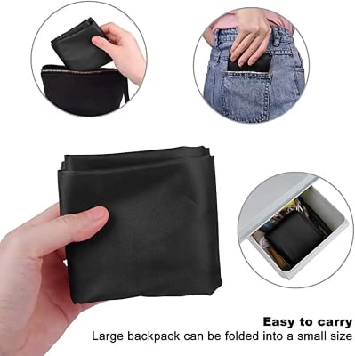 Picture of Drawstring Backpacks 1Pieces Bulk Sports Drawstring Bags Gym Cinch Bags Polyester String Bags for Kids Men Women Approx. 17 x 13.4 inch/ 43 x 34 cm (L x W) Black Int: One size