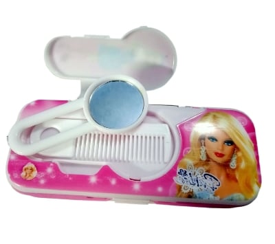 Picture of Double side Pencil Box With Mirror + Comb kids pencil cartoon plastic pencil box Multicolor 