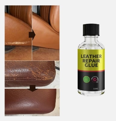 Picture of Leather Repair Scratch Repair Transparent 50ml Leather Soft Glue for Belt Sofa Bags Shoes Jacket  