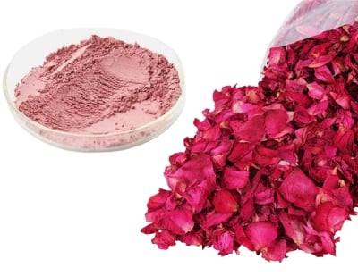 Picture of Natural Dried Rose Powder100 gms Pure Rose Petals Powder for DIY Face Masks Skincare Peel Off | Ayurvedic Skin Care Glow Recipe  