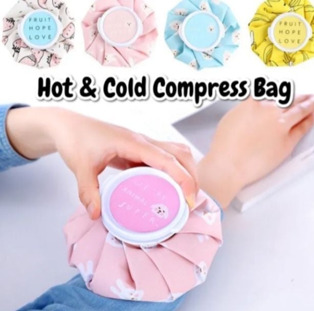 Picture of Reusable Hot Cold Therapy Ice Bag Cute Ice Packs for Sports Recovery, Pain Relief, Fever, Arthritis, Neurological Issues - 1 Piece Random Design Multicolor 