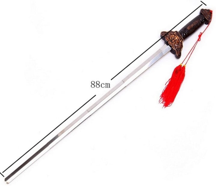 Picture of Foldable Toy Magical Sword/Talwaar for Kids Best Action Toy Brown 