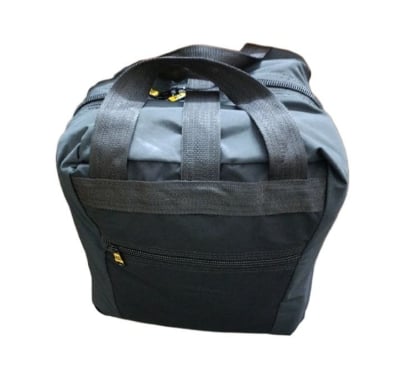 Picture of Travel foldable bed with carry bag portable bed mattress Black 