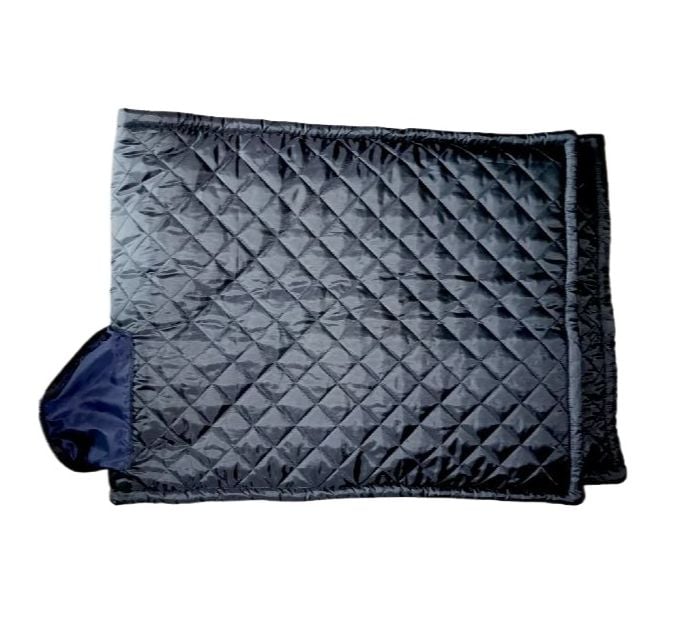 Picture of Travel foldable bed with carry bag portable bed mattress Black 
