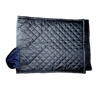 Picture of Travel foldable bed with carry bag portable bed mattress Black 