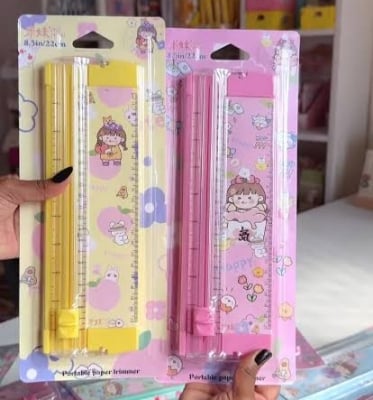 Picture of Paper cutter multicolor Manual Paper Cutter Portable Photo trimmer cutter Multicolor 