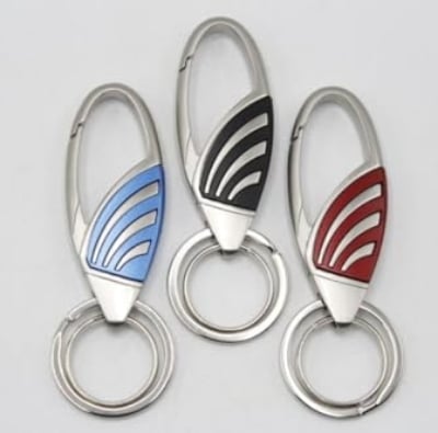 Picture of Keyring  car bike key ring stainless steel key holder  
