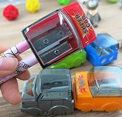 Picture of Car Pencil Sharpener Jeep School Rewards Stationery Supplies 1 pcs multicolor Pencil Cutter Multicolor 