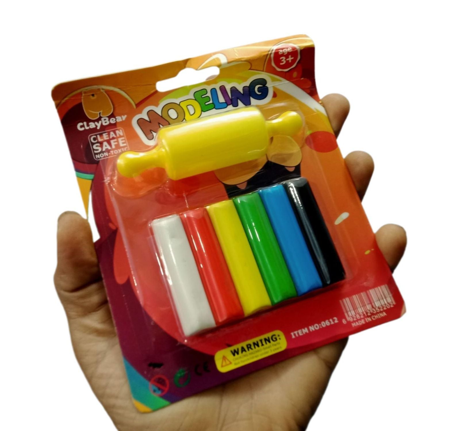 Picture of Clay Modelling Dough Non-Toxic And Finest Quality For Kids Colorful Kids Modeling Clay Multicolor 