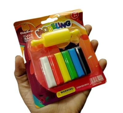Picture of Clay Modelling Dough Non-Toxic And Finest Quality For Kids Colorful Kids Modeling Clay Multicolor 