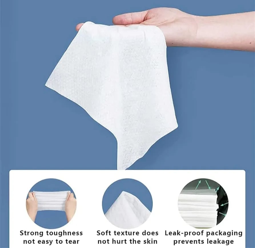 Picture of 15 pcs Car Glass Oil Film Removal Wipes, Car Glass Oil Film Cleaner, Multi-Purpose Car Oil Stain Cleaner  