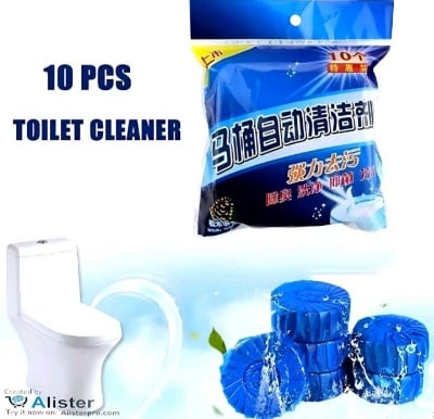 Picture of Toilet Cleaner Tablets with Fresh Scent and Strong Cleaning Ability and Effective Capsules to Keep Your Home Clean and Looking  