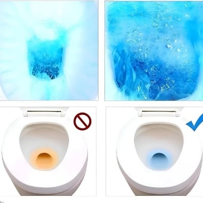 Picture of Toilet Cleaner Tablets with Fresh Scent and Strong Cleaning Ability and Effective Capsules to Keep Your Home Clean and Looking  