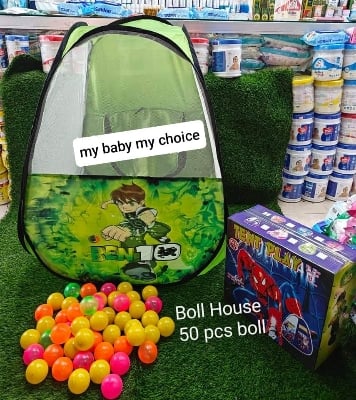 Picture of SPIDERMAN TENT PLAY HOUSE MEDIUM SIZE WITH 50 BALLS Multicolor 