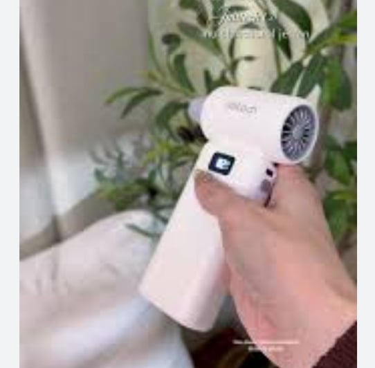 Picture of fan usbPortable Handheld Hair Dryer,USB Rechargeable Portable Blow Dryer Cordless,100000Rpm Duster,Power Electric Air Blower, for Yard Patio Car Lawn Cleaning Multicolor 