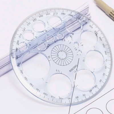 Picture of Multifunctional Geometric Ruler, Multifunctional Drawing Universal  