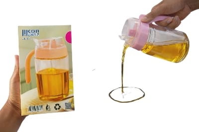 Picture of Multipurpose Oil high quality clear plastic oil Jar | Cooking Oil Storage Container Multicolor 