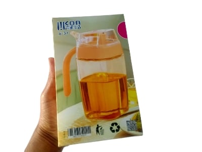 Picture of Multipurpose Oil high quality clear plastic oil Jar | Cooking Oil Storage Container Multicolor 