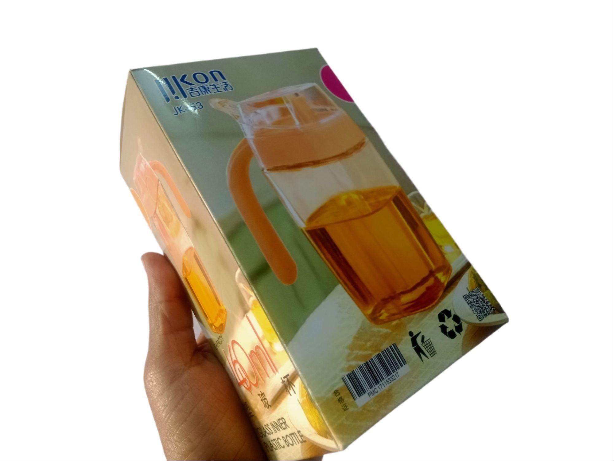 Picture of Multipurpose Oil high quality clear plastic oil Jar | Cooking Oil Storage Container Multicolor 