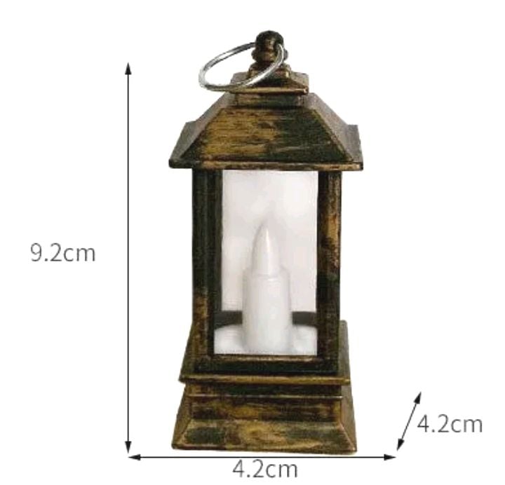 Picture of 1pcs Mini Lantern Lamps LED Light Lantern for Home Decoration Diwali & Christmas Smokeless Diwali Décor for Home Designer Lamp for Home Multicolor 