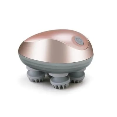Picture of Scalp Massager Soft Silicone for Relaxing Scalp Massage, rechargeable Head Massager, and Hair Multicolor 