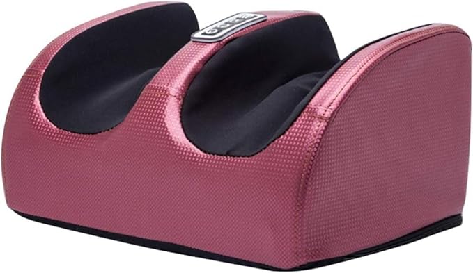Picture of Electric Foot Massager Kneading Deep Tissue Relax Heated Roll Legs Feet Relief Fatigue Foot Massage Machine Red 