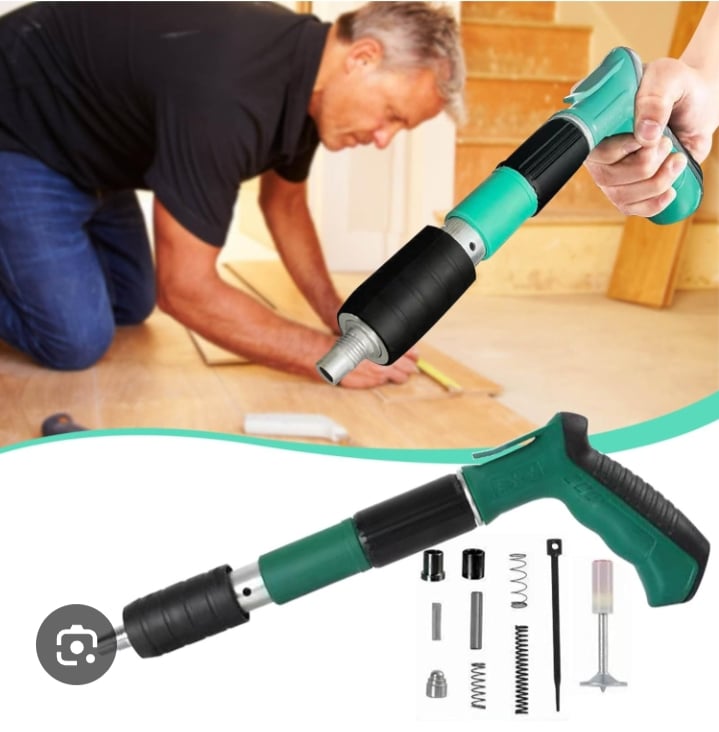 Picture of Steel Nail Tool Nail Wall Tool for Cement Concrete Wall Heavy Duty Fast Hitting Rivet for Versatile Installation on Brick, Concrete & Wood Multicolor 