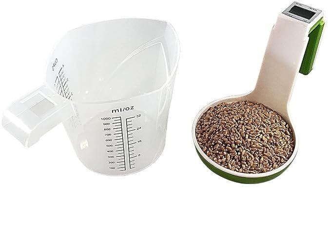 Picture of Kitchen Scale High-End Measuring Cup Scale Household Kitchen Scale High-Precision High-End Electronic Scale Food Scale Maximum Weighing 3KG Multicolor 