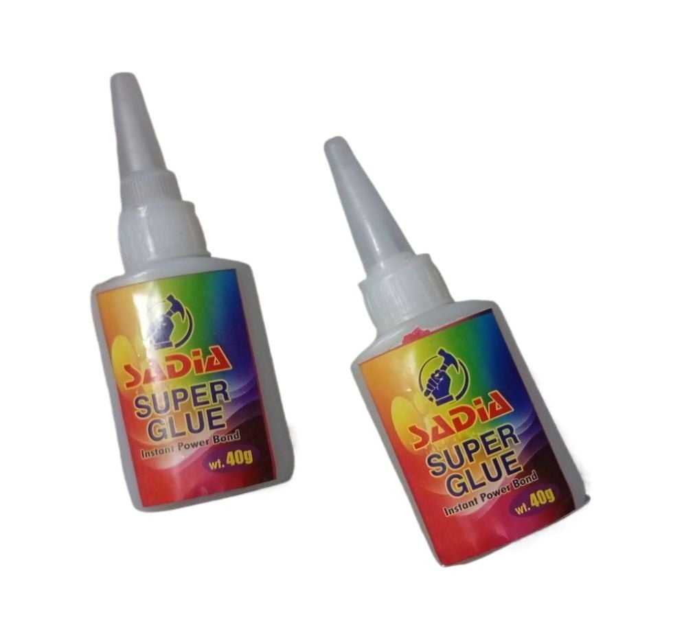 Picture of 3 PCS Super Glue 40g for All Purpose Glue for Home Repair, Crafts, Models and Many Materials 3 PCS Supper glue 