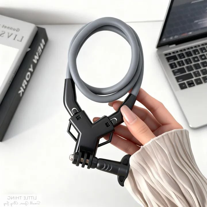 Picture of Hands-Free POV Neck Holder for SWearable POV Holder Compatible with GoPro, DJI Osmo Action, Insta360 – Adjustable & Lightweight Multicolor 