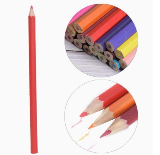Picture of 24 pcs Colored Pencils box Soft Core Colored Pencils for Drawing Sketching Shading Layering Blending Multicolor 