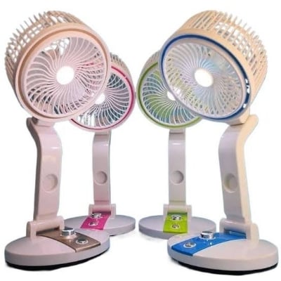 Picture of Folding Table Fan Multifunctional Cute fan stand folding Fan dask Fan Multicolor 