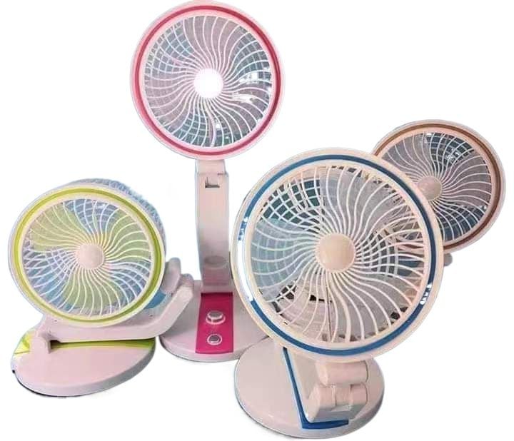 Picture of Folding Table Fan Multifunctional Cute fan stand folding Fan dask Fan Multicolor 