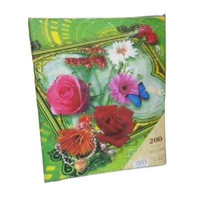 Picture of Photo Album Book 100 Photo Slip in Photo Album Book Image Memory Scrapbook Gift Multicolor 