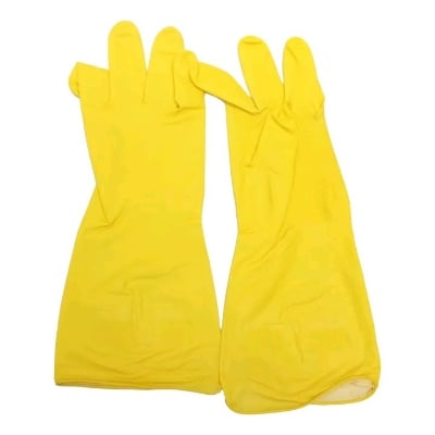 Picture of Rubber Latex Large Household Gloves For Cleaning - Multicolor 
