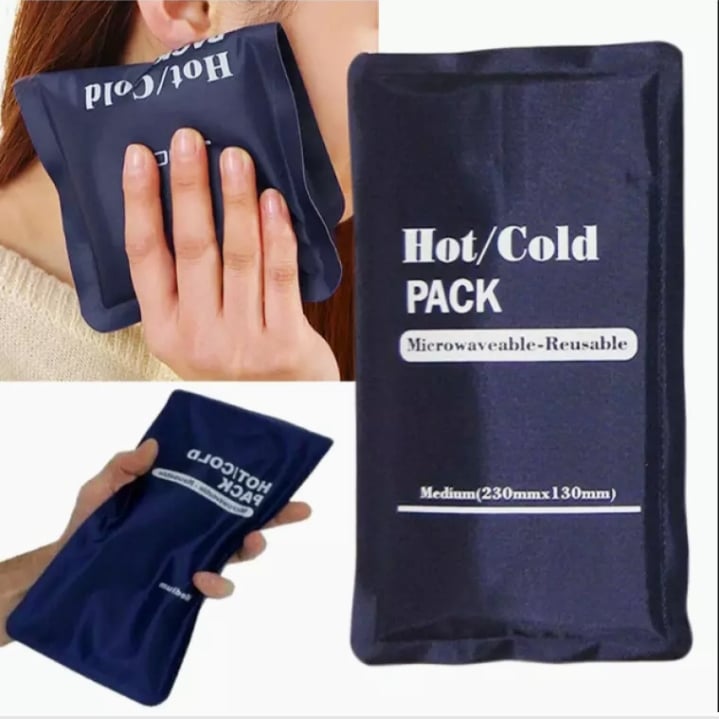 Picture of Cold Hot Gel Pad,Pain Relief Gel Wraps,Reusable Cold & Hot Gel Wraps,Reusable Microwave Cold  