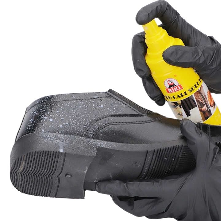 Picture of Leather Protect Nursing 150ml Sponge Spray Kit Leather Protection Solution Shoe Polish Leather Shoe Care Solution Spray 1Pc Multicolor Int: One size